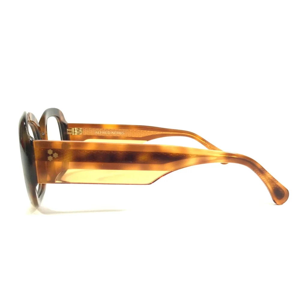 Alfred Kerbs Eyeglasses Frames MARTINA HV Havana Tortoise Clear Yellow 53-23-140